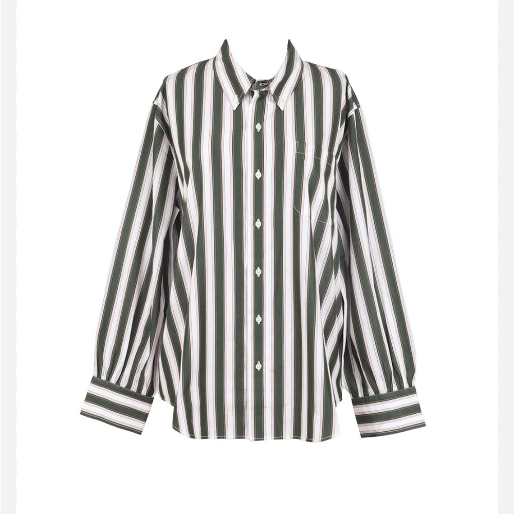 HEAVY MANNERS POPLIN BUTTON DOWN